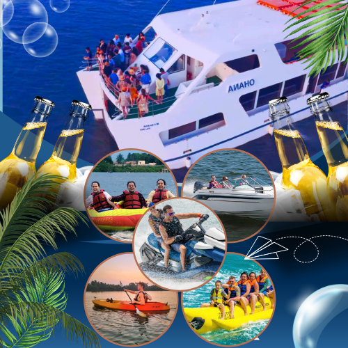 Adventure boat party