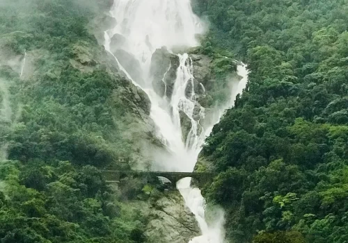 Dudhsagar Waterfall In Goa