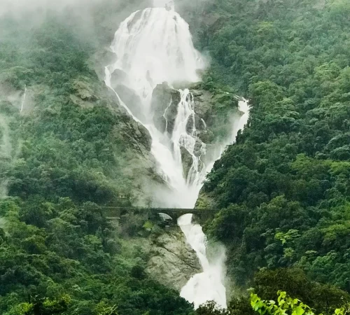 Dudhsagar Waterfall In Goa